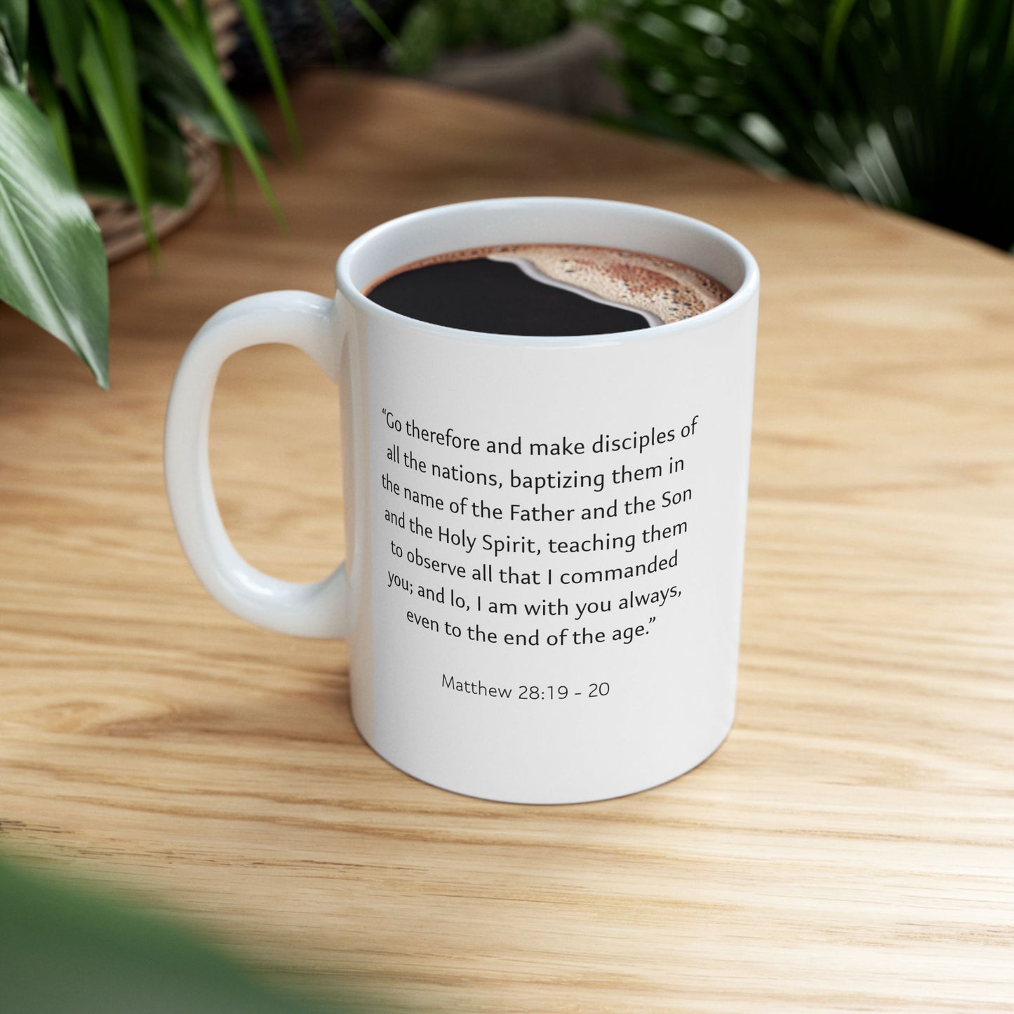 Go Therefore Mug- 11 oz & 15 oz