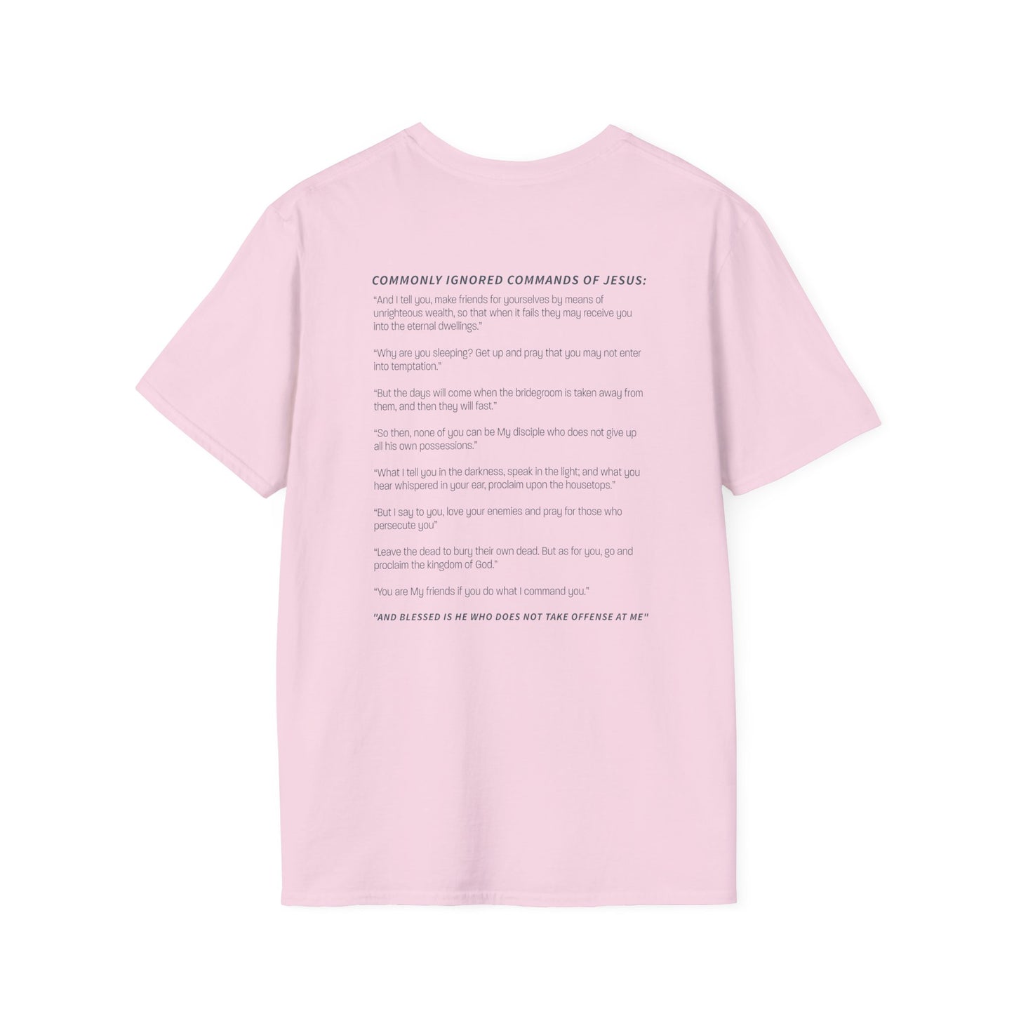 Commands of Jesus T-shirt