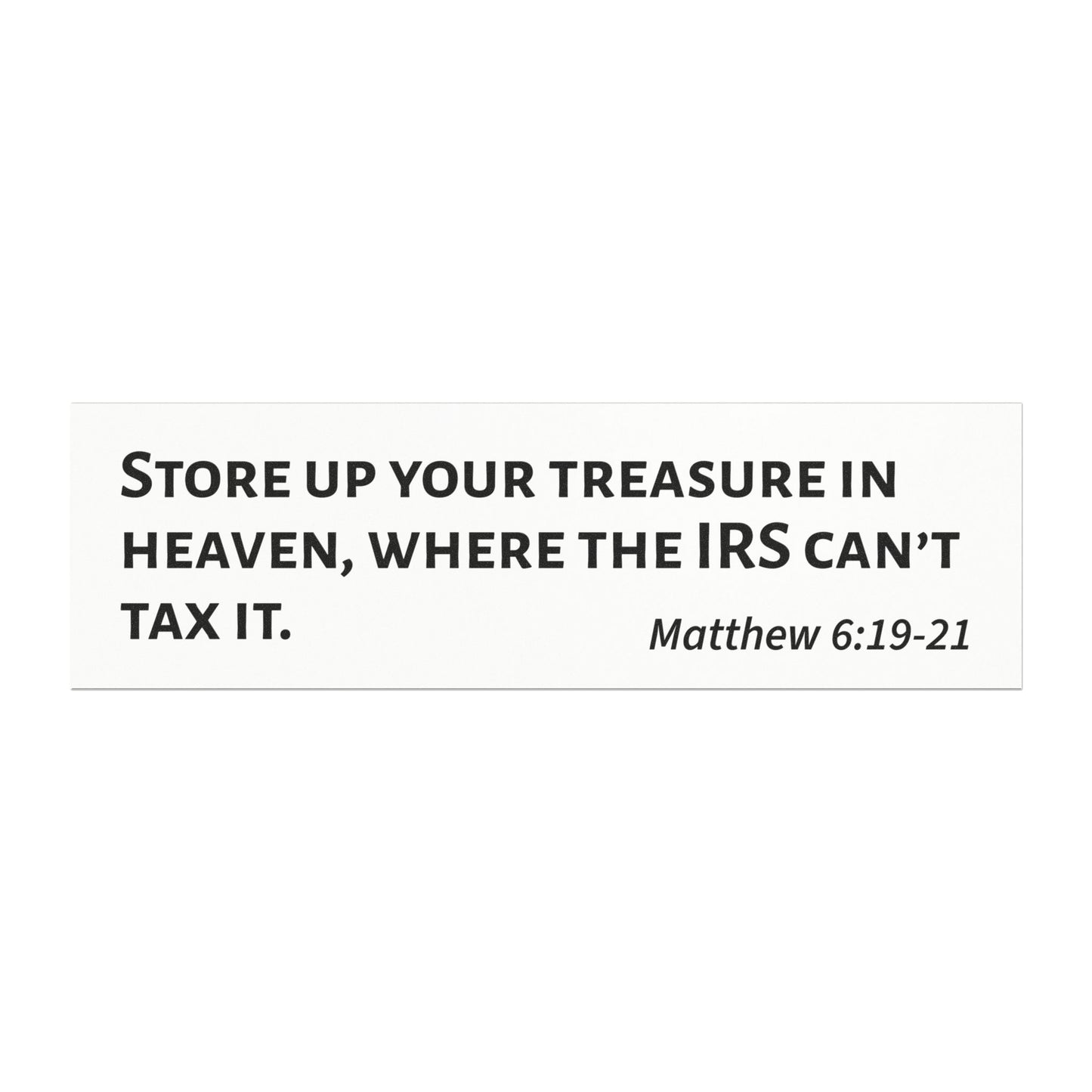 IRS Car Magnet