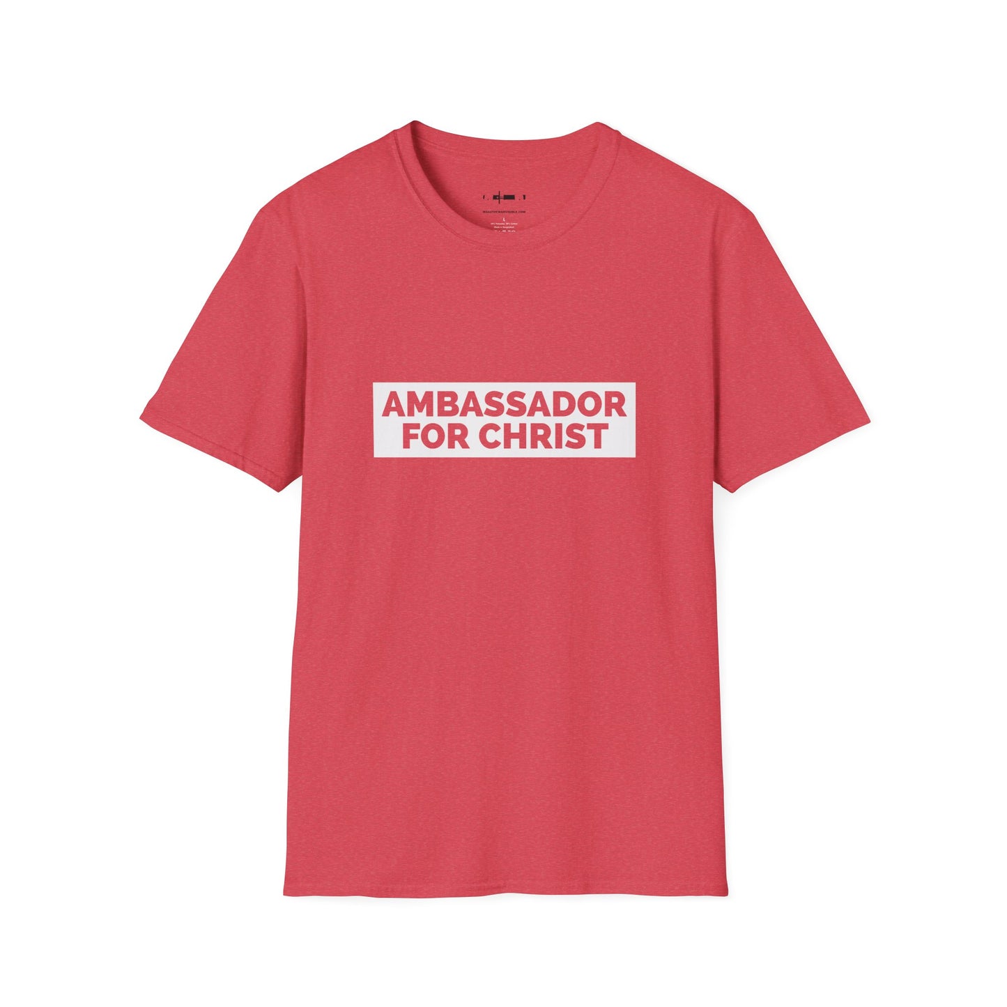 Ambassador for Christ Unisex Softstyle T-Shirt