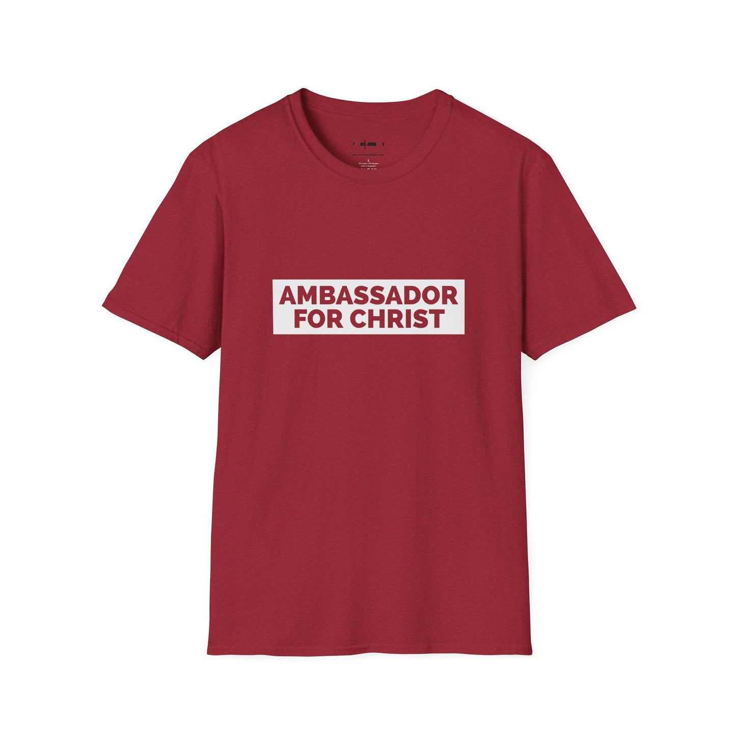 Ambassador for Christ Unisex Softstyle T-Shirt