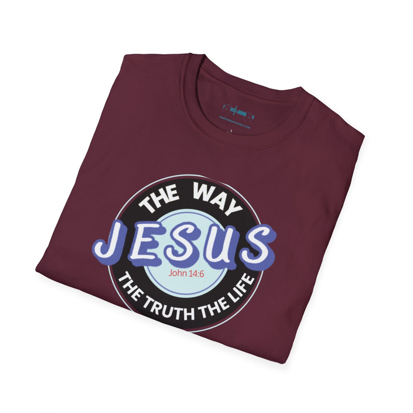 Unisex Softstyle T-Shirt: John 14:16