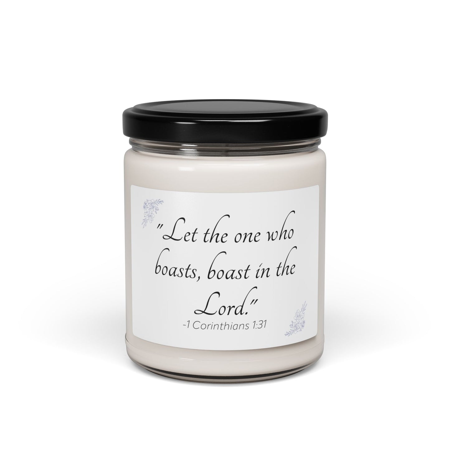 Boast In The Lord Candle