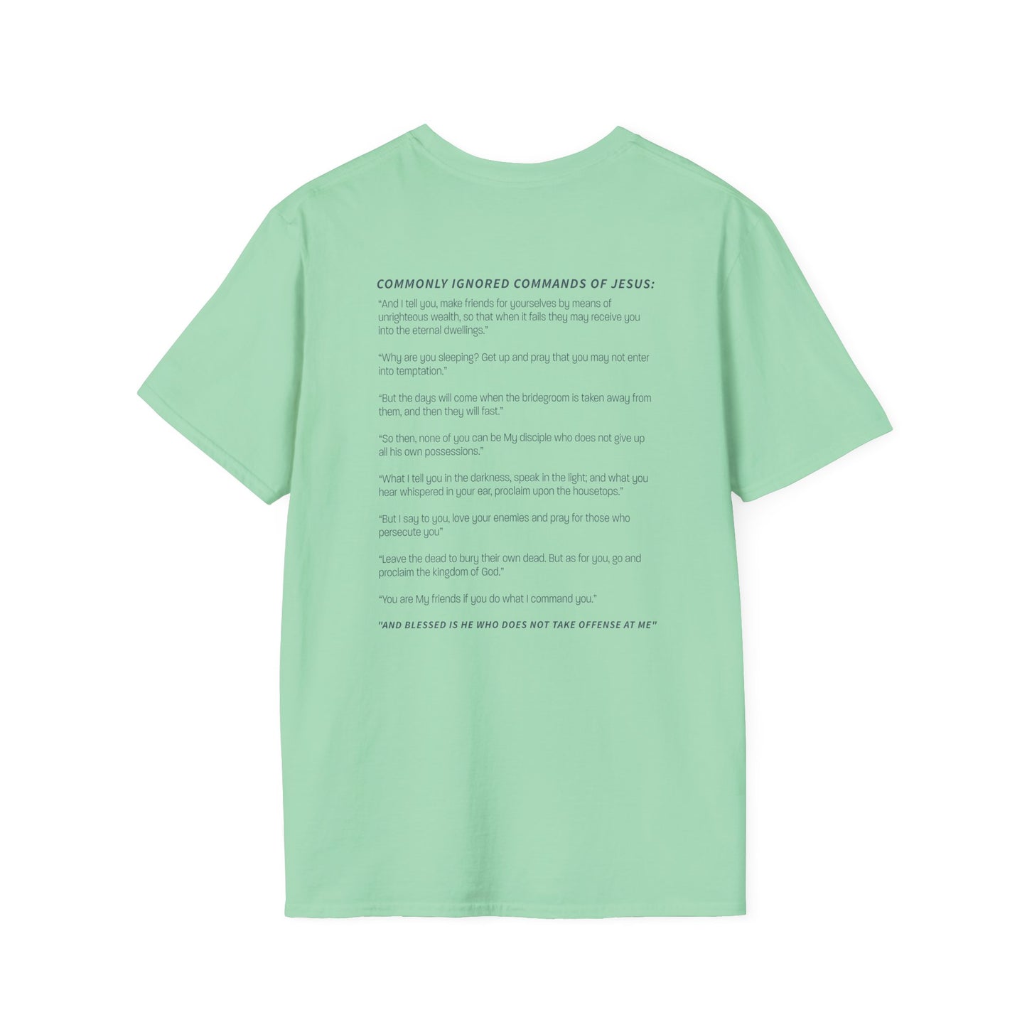 Commands of Jesus T-shirt