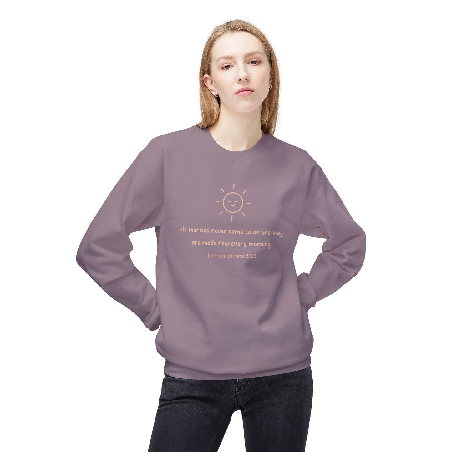 Mercies Made New Ladies Crewneck