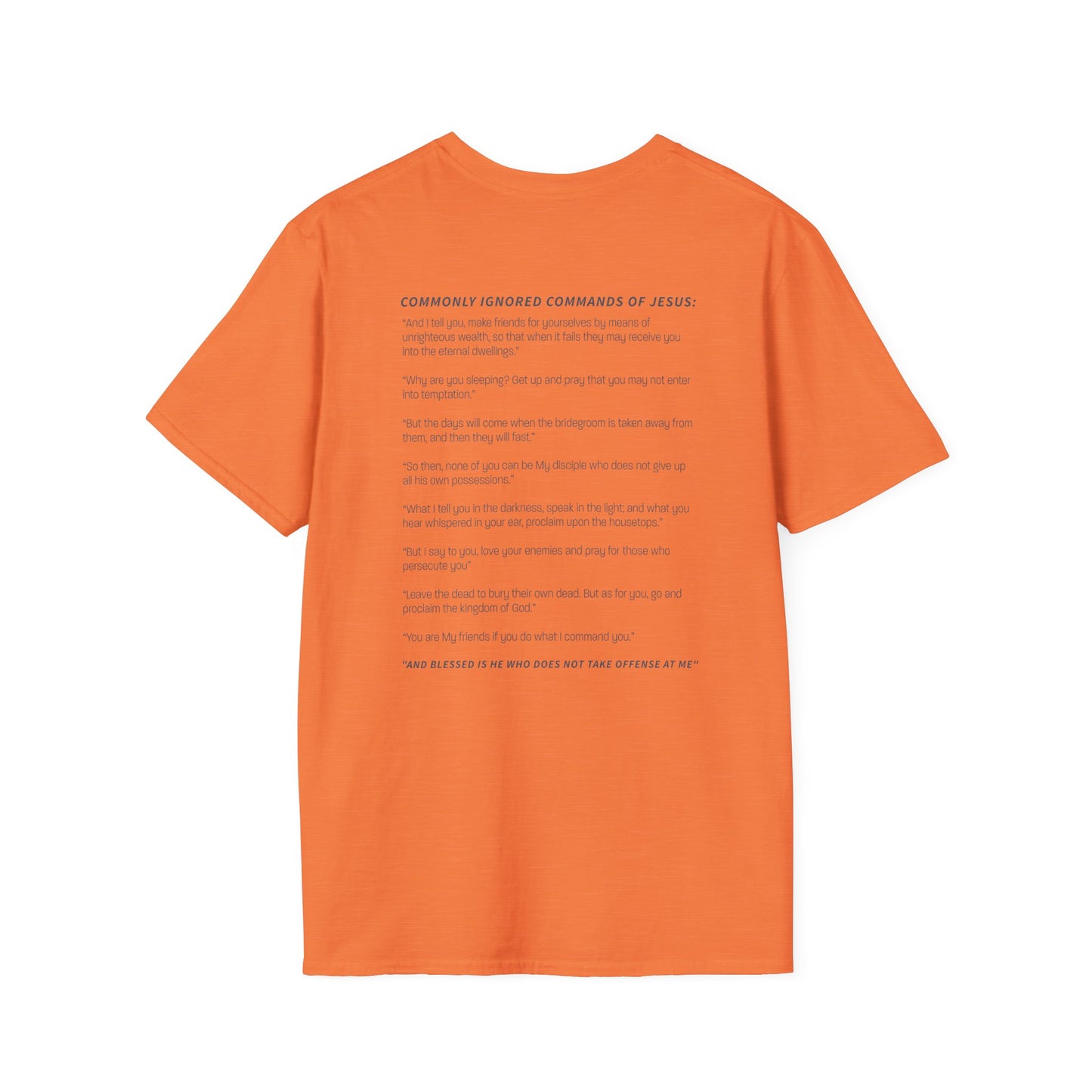 Commands of Jesus T-shirt