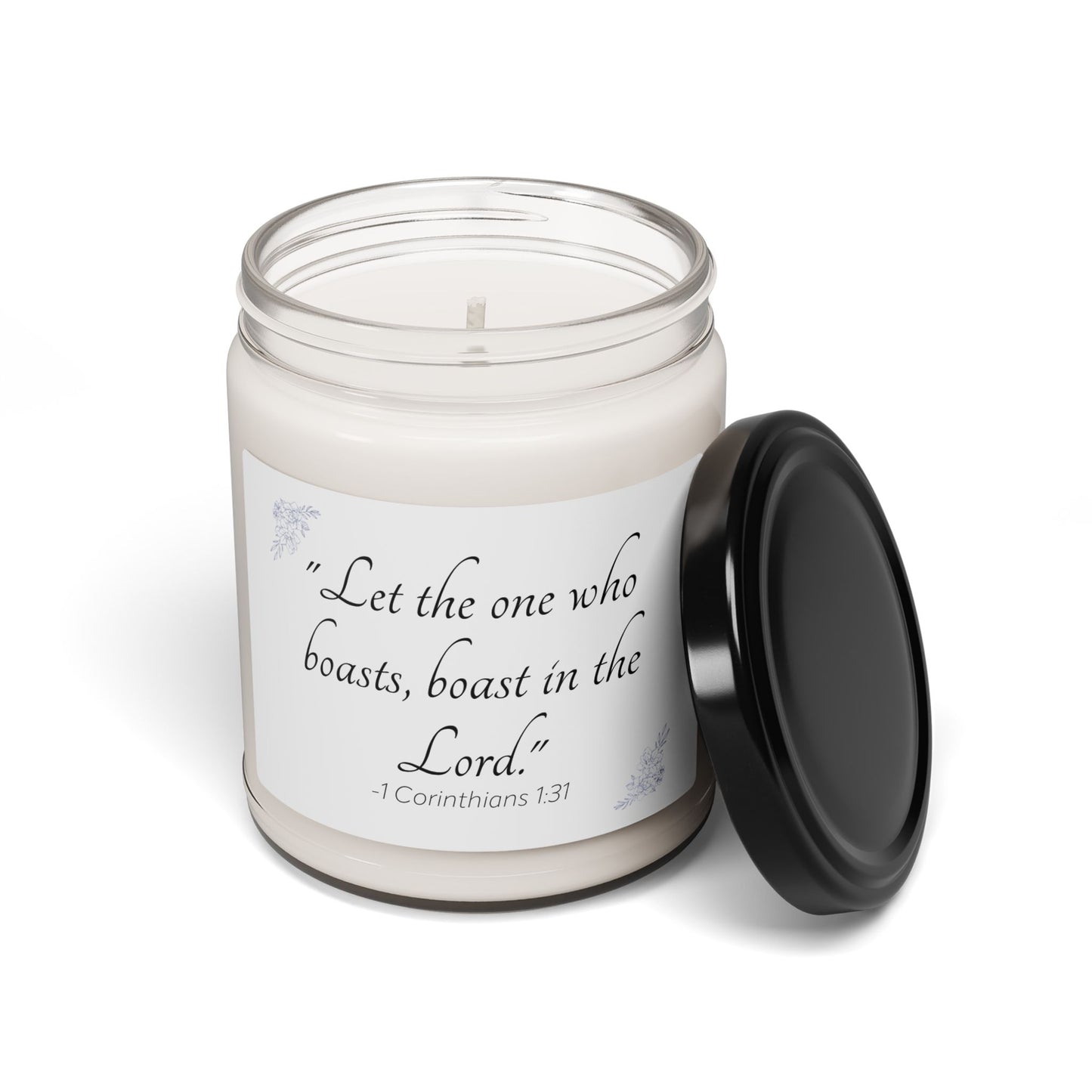 Boast In The Lord Candle
