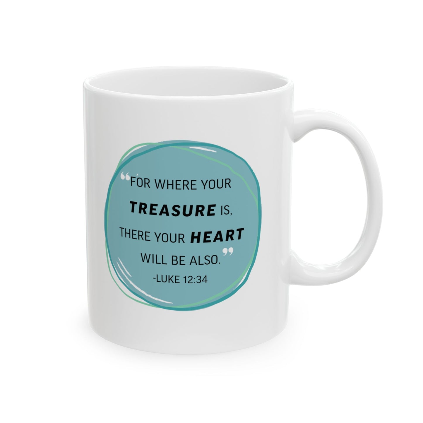 Treasure Mug (Luke 12:34)