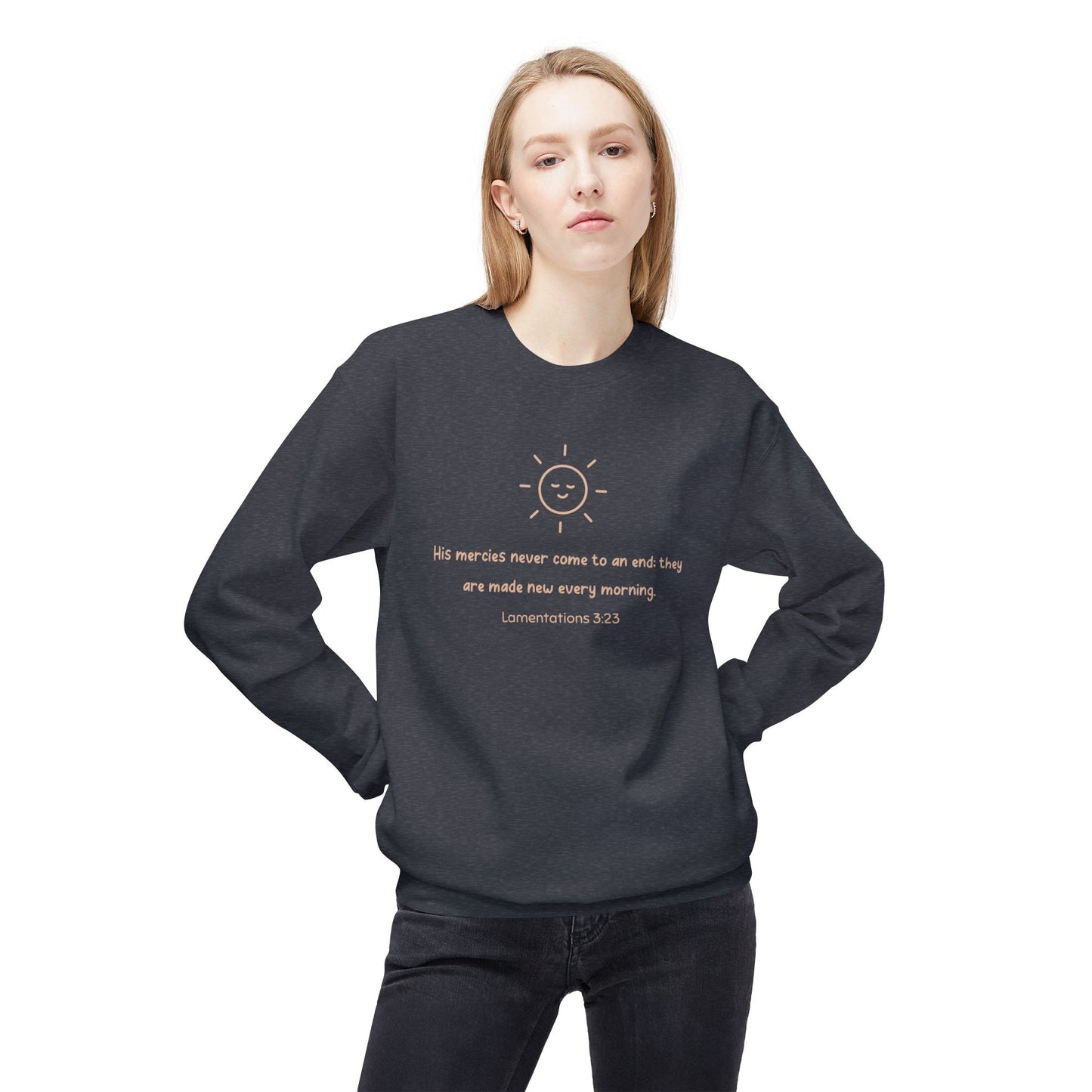 Mercies Made New Ladies Crewneck