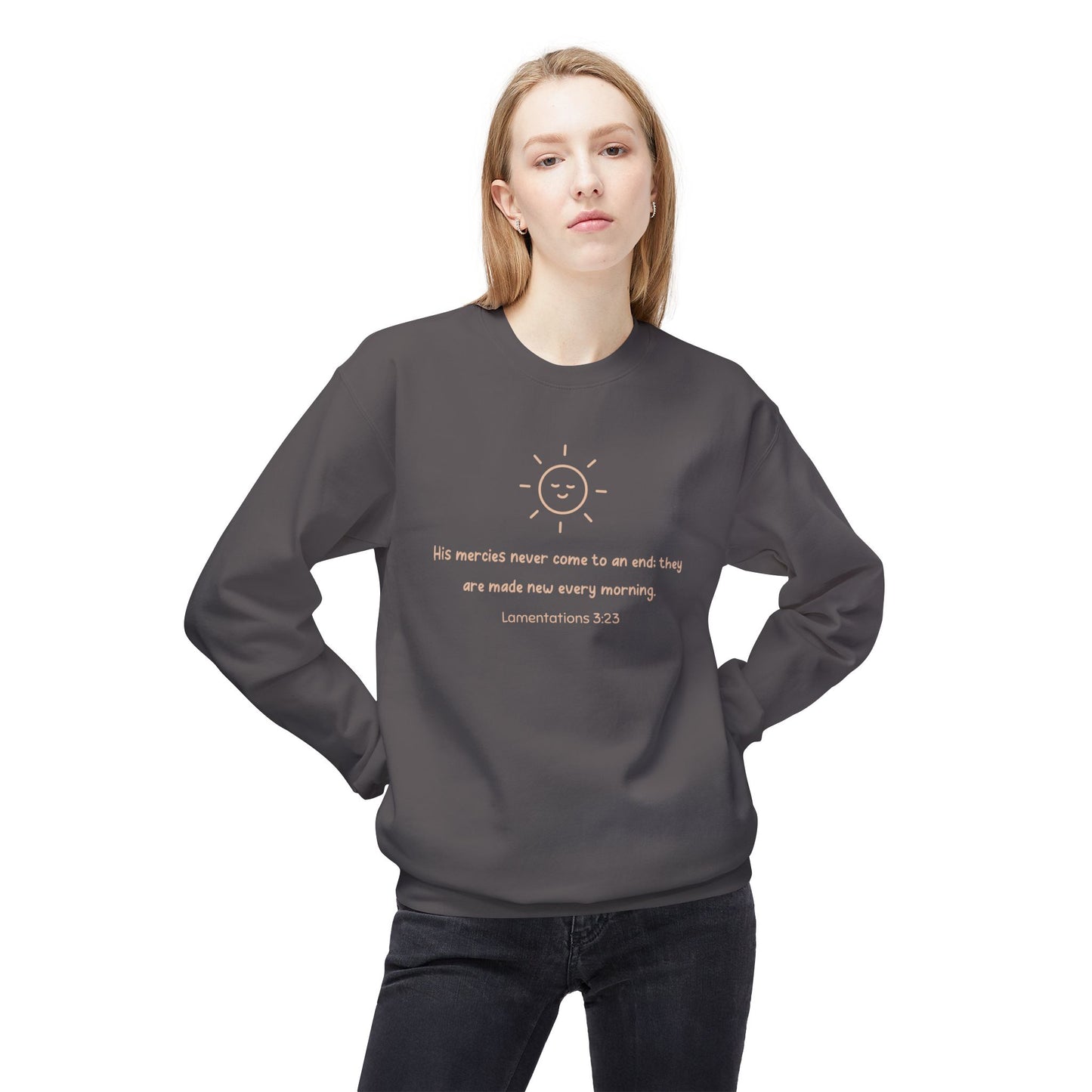 Mercies Made New Ladies Crewneck