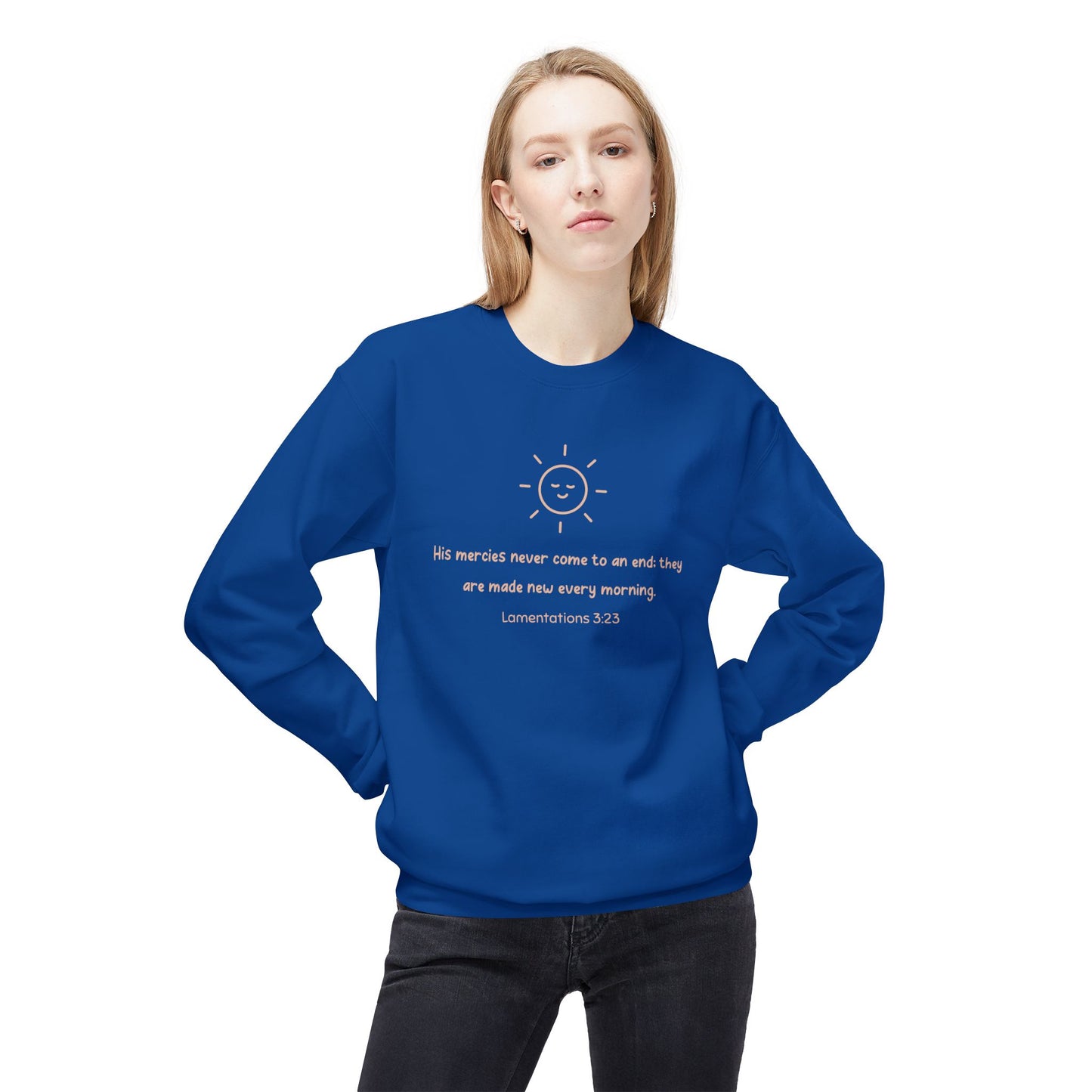 Mercies Made New Ladies Crewneck