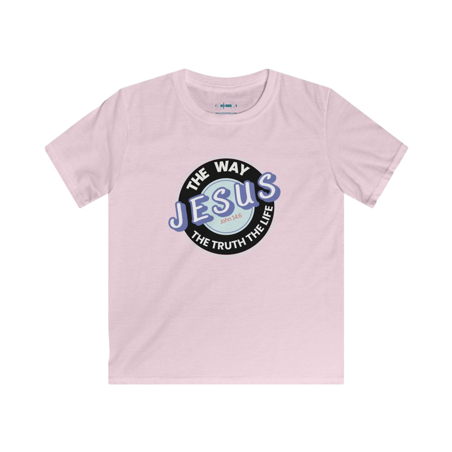John 14:16 Kids Tee - "The Way, The Truth, The Life"