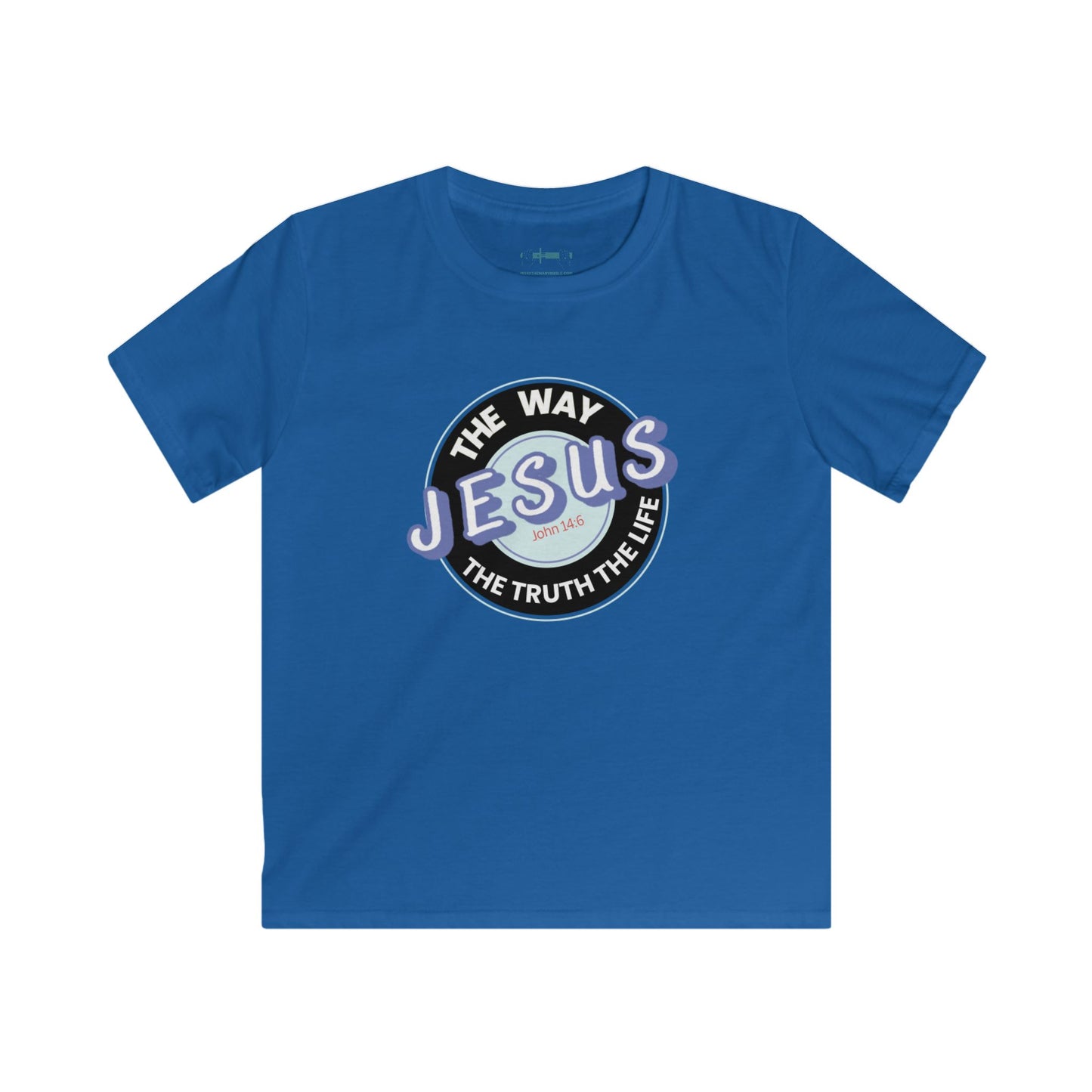 John 14:16 Kids Tee - "The Way, The Truth, The Life"