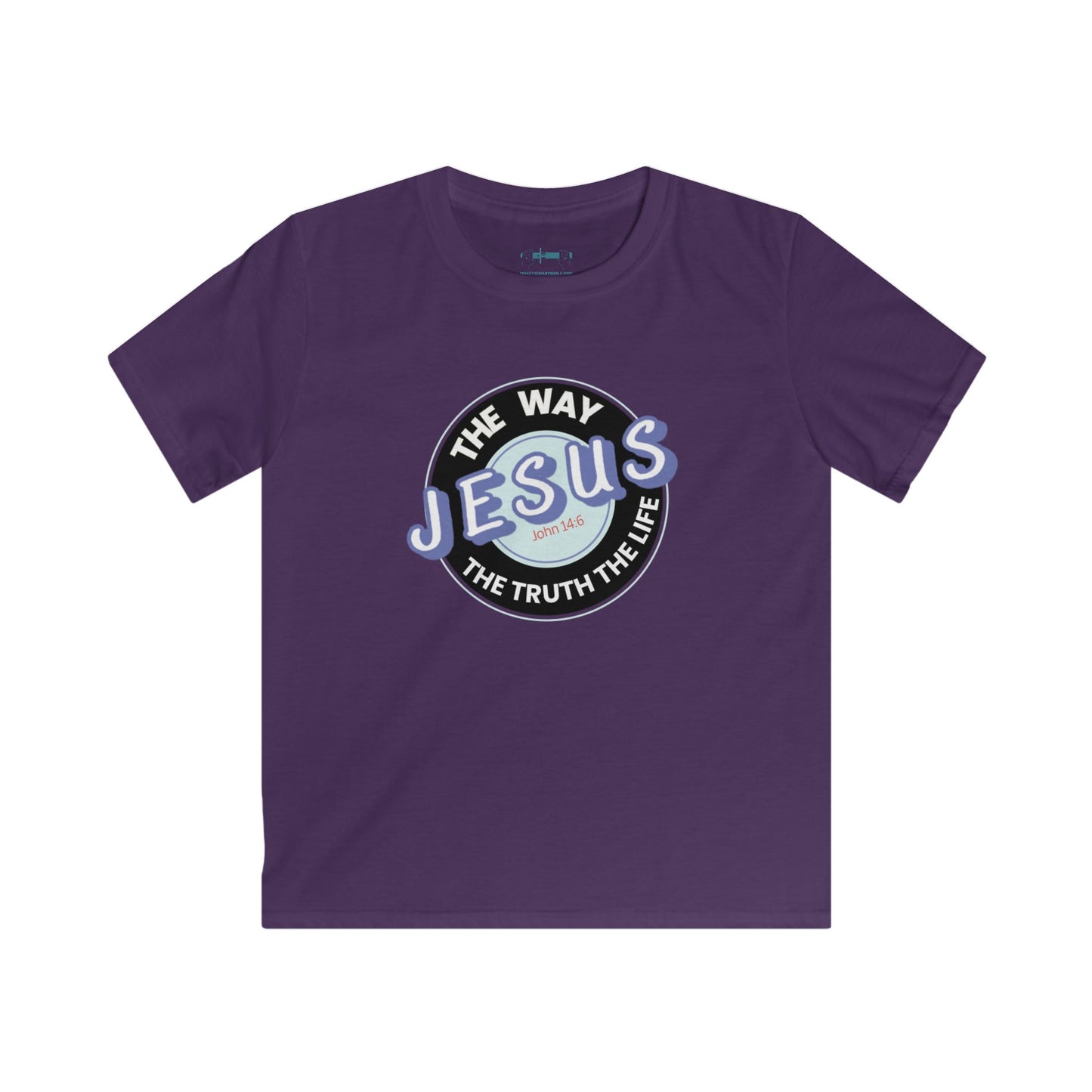 John 14:16 Kids Tee - "The Way, The Truth, The Life"