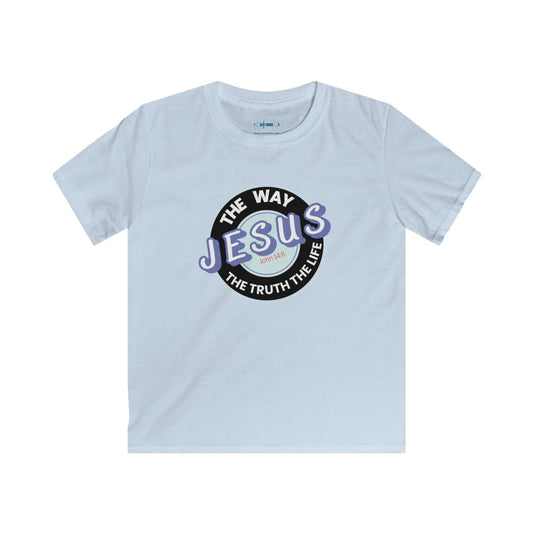 John 14:16 Kids Tee - "The Way, The Truth, The Life"