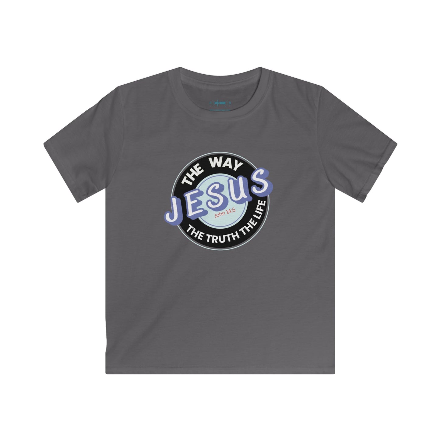 John 14:16 Kids Tee - "The Way, The Truth, The Life"