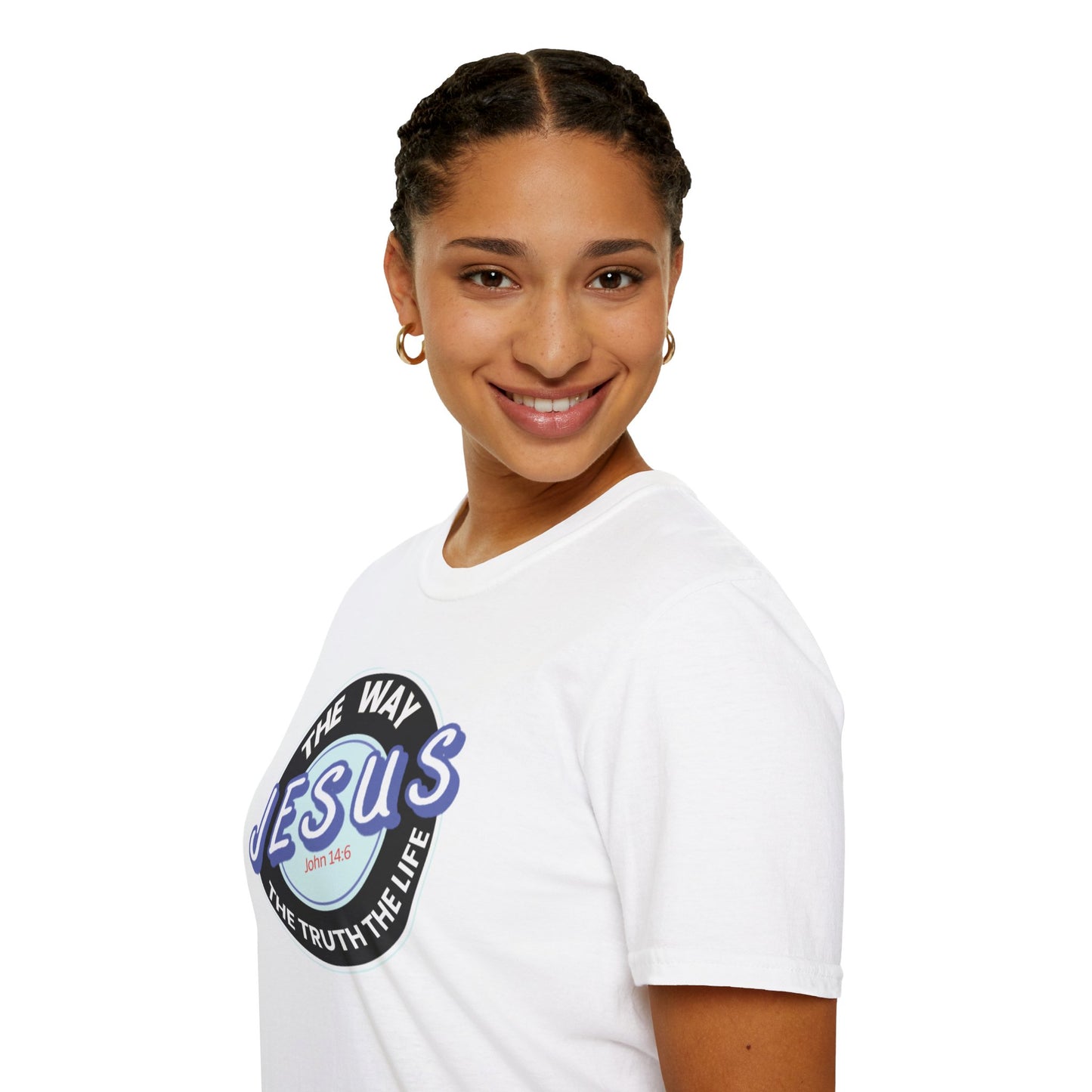 Unisex Softstyle T-Shirt: John 14:16
