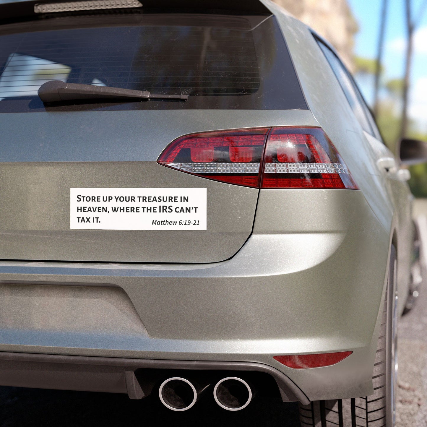 IRS Car Magnet