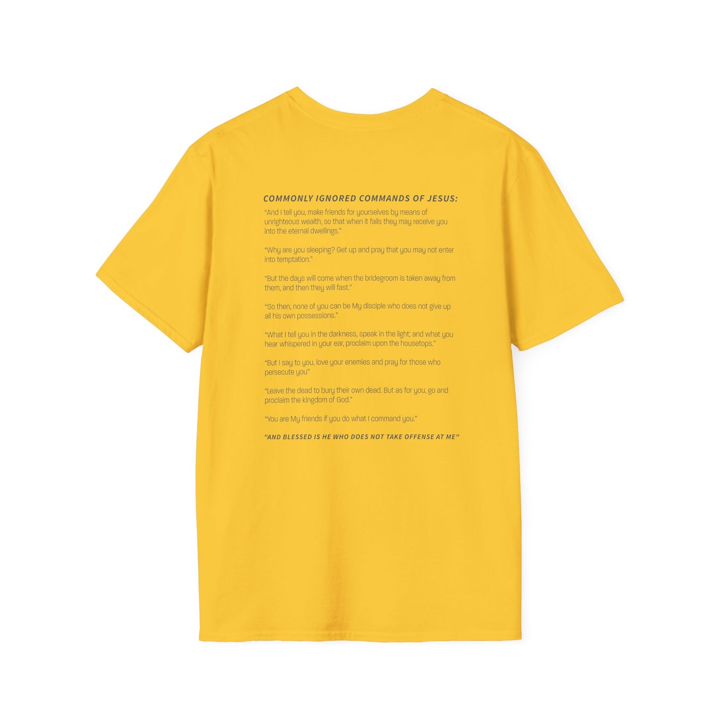 Commands of Jesus T-shirt