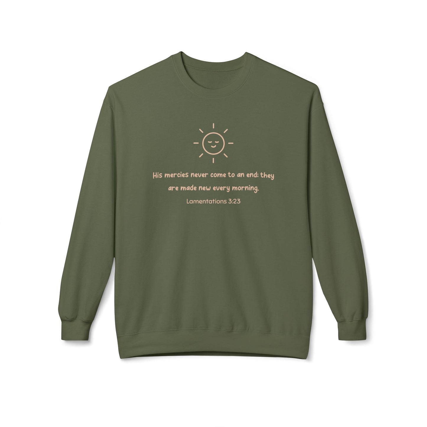Mercies Made New Ladies Crewneck