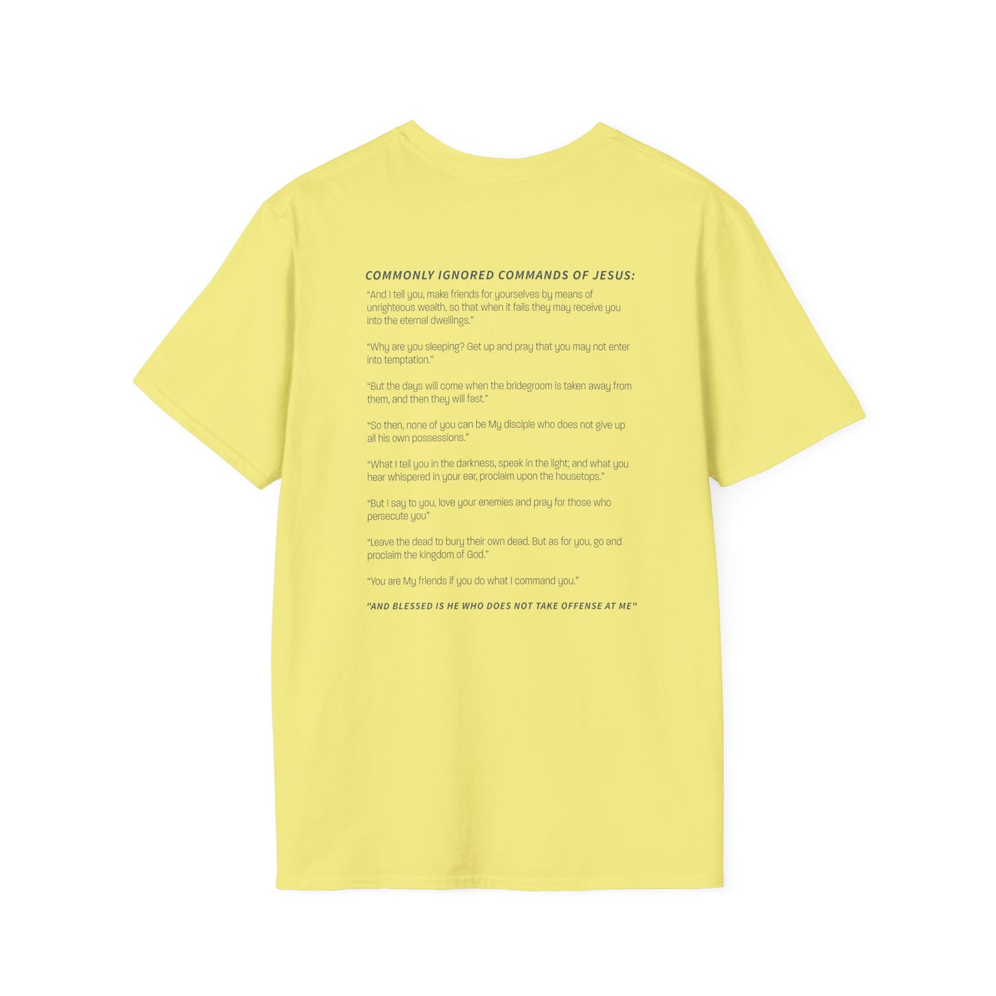 Commands of Jesus T-shirt