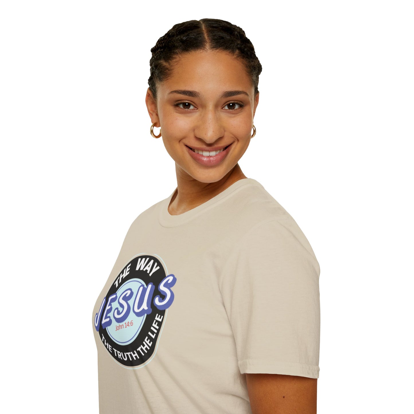 Unisex Softstyle T-Shirt: John 14:16