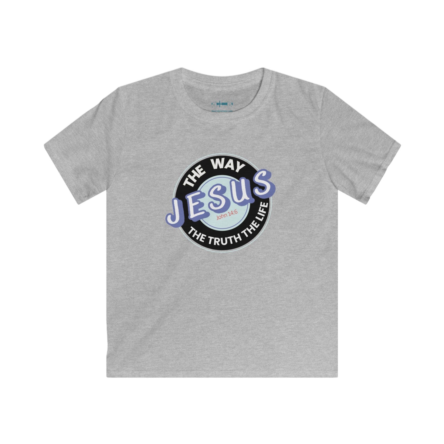 John 14:16 Kids Tee - "The Way, The Truth, The Life"
