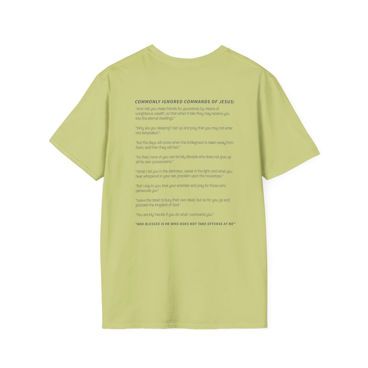 Commands of Jesus T-shirt