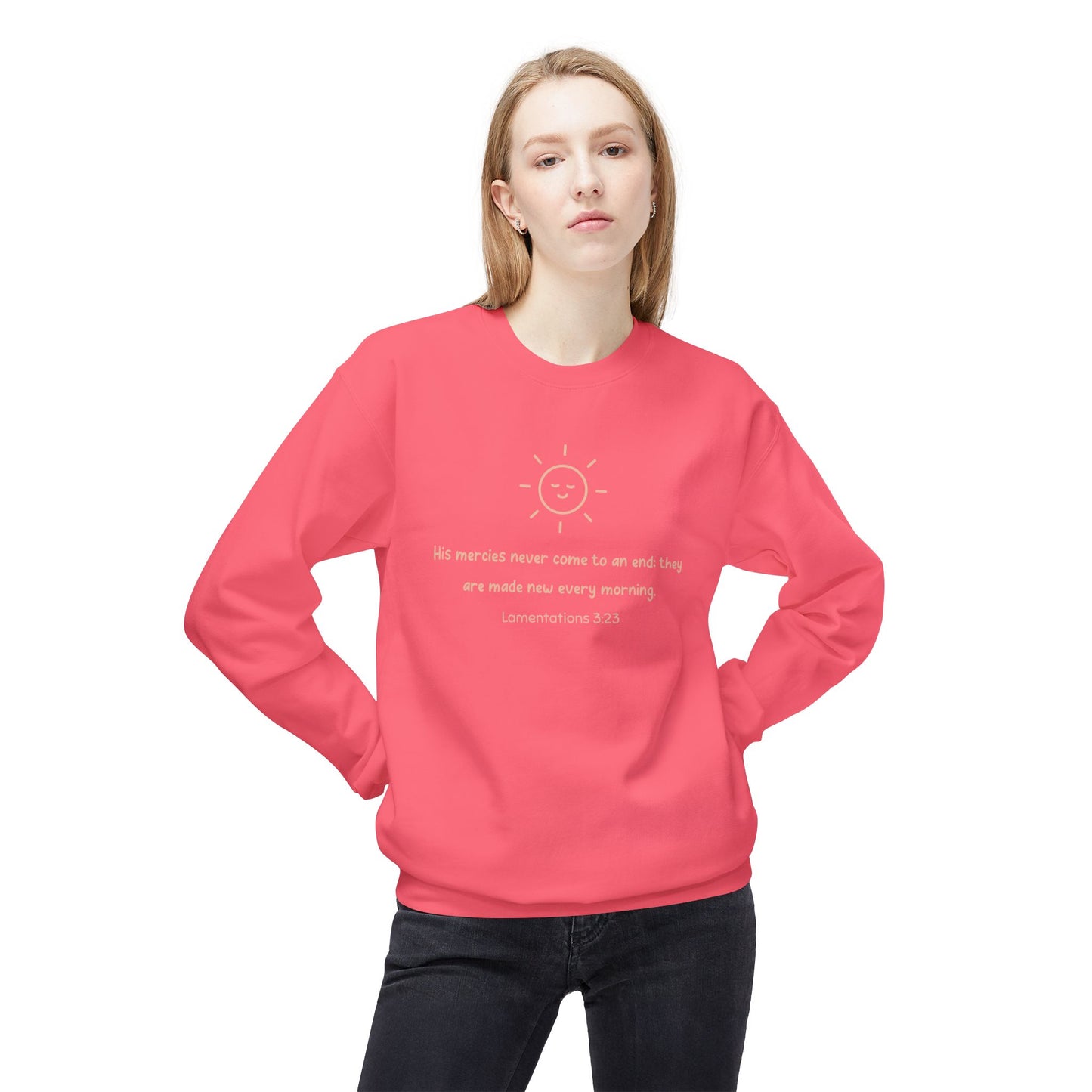Mercies Made New Ladies Crewneck